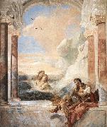 TIEPOLO, Giovanni Domenico Thetis Consoling Achilles USA oil painting artist